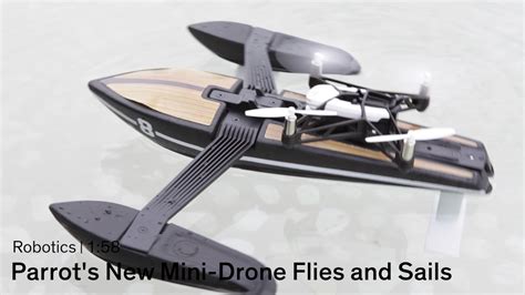parrot unveils  hydrofoil drone ieee spectrum