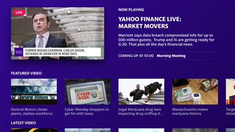 yahoo finance  redesigned  adds personalized news   stocks  companies