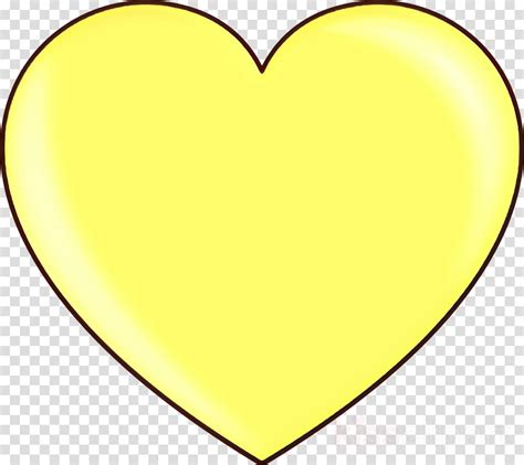 yellow clipart heart pictures  cliparts pub
