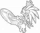 Sonic Hawk Ausmalbild Speed Letzte sketch template
