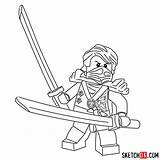 Ninjago Lloyd Draw Drawing Garmadon Lego Sketch Drawings Step Paintingvalley Sketches Other sketch template