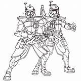Clone Wars Star Coloring Lego Pages Trooper Commander Troopers sketch template