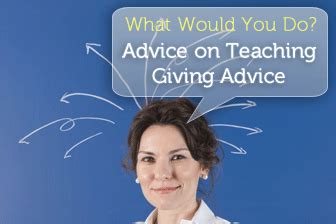 advice  teaching giving advice teaching