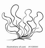Seaweed Coloring Pages Clipart Illustration Royalty Drawings Rf Color Printable Getcolorings Graphics Template 420px 61kb sketch template