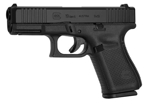 Glock G19 Gen5 Fs 9mm Pistol Black Ua195s203 City Arsenal