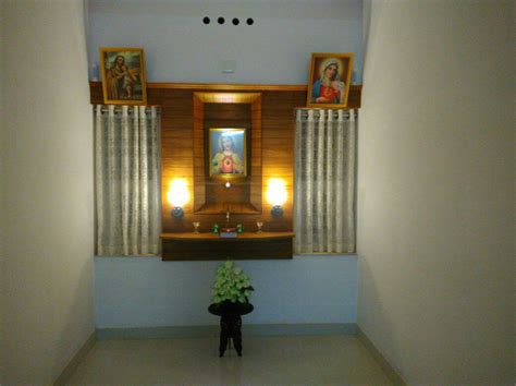 prayer room design kerala christian homes  expert