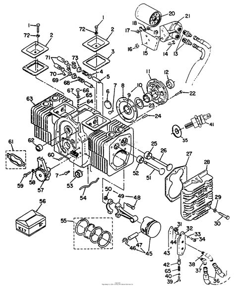 onan p engine diagram