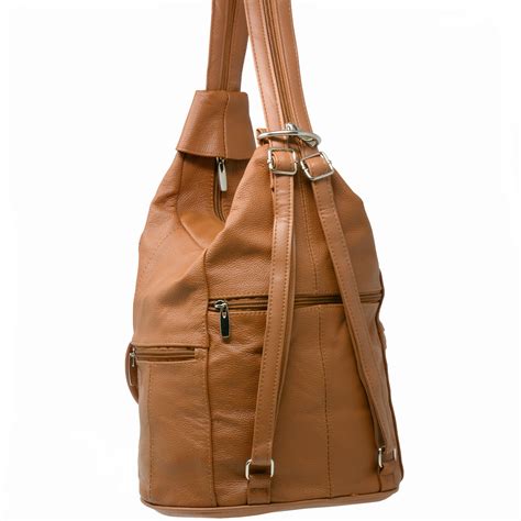 womens leather backpack purse sling shoulder bag handbag
