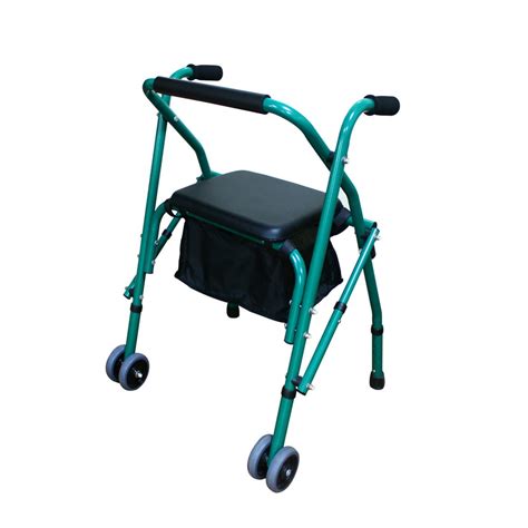 topcobe adult walker medical aluminum rollator walkers  elderly seniors walkers