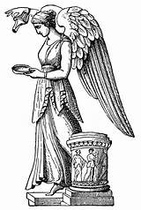 Hebe Greek Goddess Clipart Clip Etc Cliparts Him Her Large Lays Aside Perished Marries Mortal Juno Enmity Once Part When sketch template