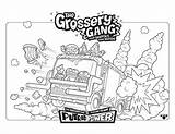 Gang Grossery Coloring sketch template