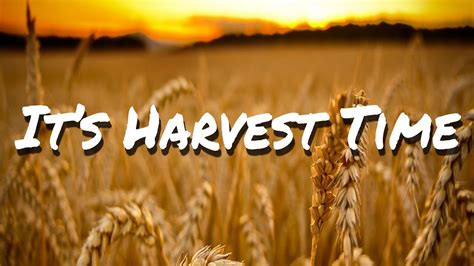 harvest time youtube