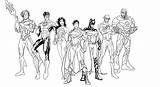 Coloring Pages Justice League Superhero Choose Board Spiderman sketch template