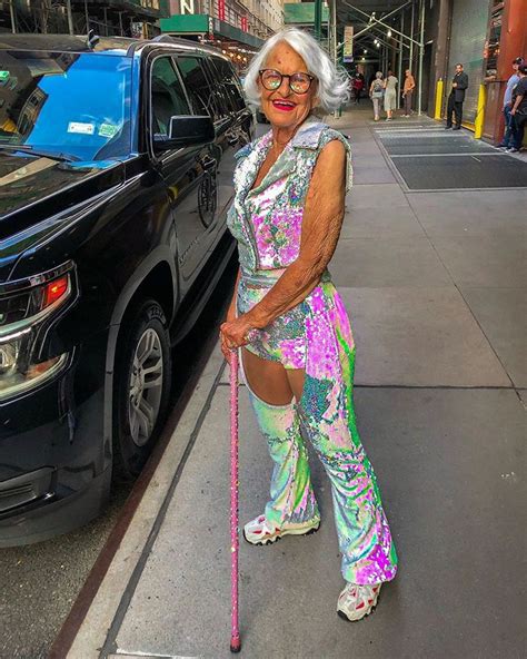 Meet Baddie Winkle A True Style Icon At 95 Baddie Winkle Older