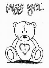 Miss Coloring Pages Thinking Will Drawing Message Boyfriend Printable Color Teddy Getdrawings Getcolorings Batch Colorings Print sketch template