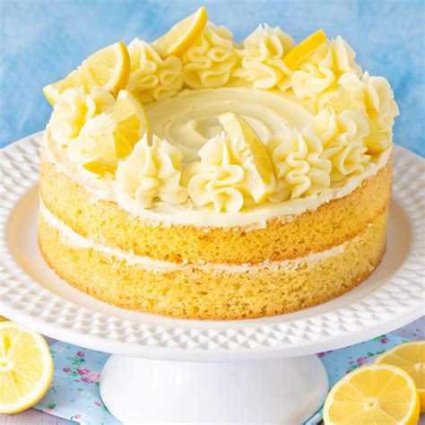 easy lemon cake    lemon sponge