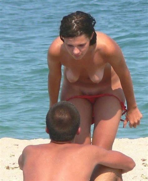 wife first time nude beach —