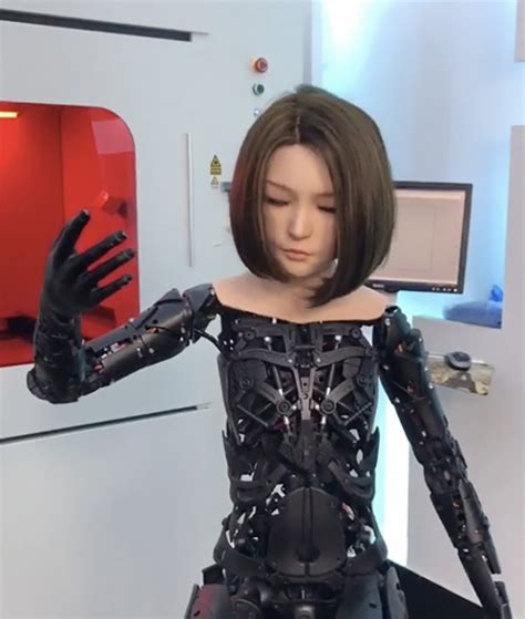 sex robot skeleton with full movement showcased in ds doll video