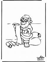 Babbo Kerstman Weihnachtsmann Pai Nukleuren Malebog Desenhos Kleurplaten Kerst Advertentie Malesider Anzeige sketch template
