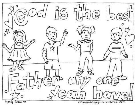 fathersdaychildrenlgjpg  fathers day coloring page