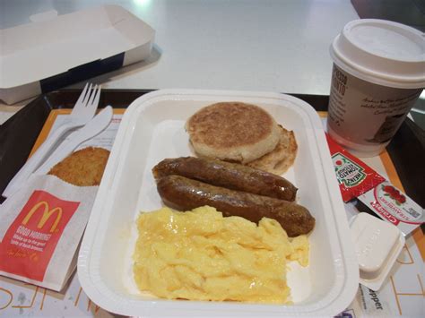 my early morning breakfast at mcdonald with free wifi access too wifi