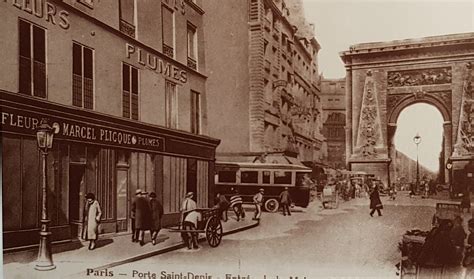 rue saint denis left  paris