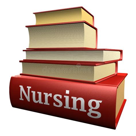education books nursing stock illustration image  case