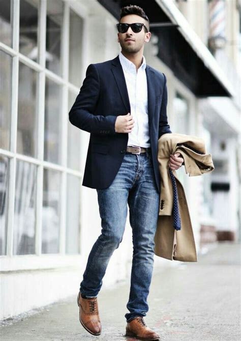 Sports Jacket With Jeans