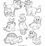 Coloring Pages Pet Pets Vector Getcolorings Color Printable Print Getdrawings sketch template