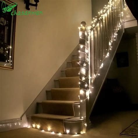 kerst guirlande   led string lights jaar  decoratie kerst decoraties voor huis