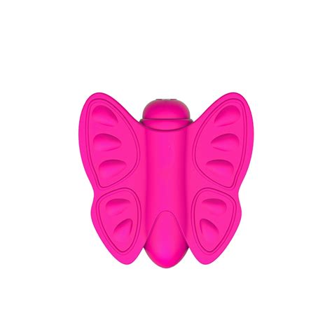2018 New Secret Mini Silicone Butterfly Massager Vibrator Female Adult