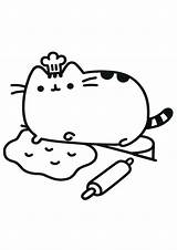 Pusheen Coloring Pages Print Easy Tulamama Cat Kids Printable sketch template
