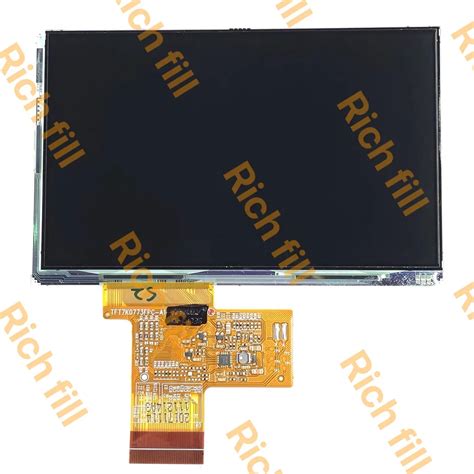 New Lcd Screen Tft7k0773fpc A1 E Without Backlight Tablet Lcds
