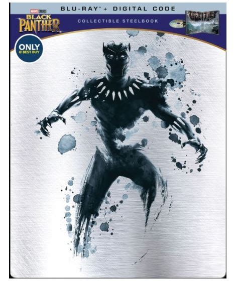 marvel announces black panther digital and blu ray release