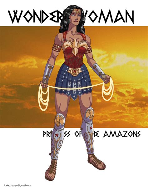wonder woman princess of the amazons by khazen on deviantart