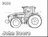 Deere John Tractor Coloring Pages Farmall Color Printable Tractors Print Getcolorings Getdrawings sketch template