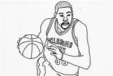 Coloring Pages Durant Lebron James Basketball Kevin Player Kyrie Shoes Drawing Dunk Irving Print Westbrook Getdrawings Jordan Air Russell Getcolorings sketch template