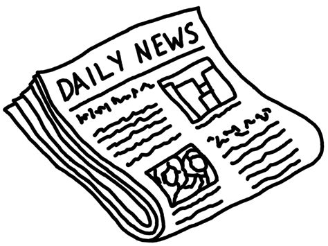newspaper front page clipart pcinfo