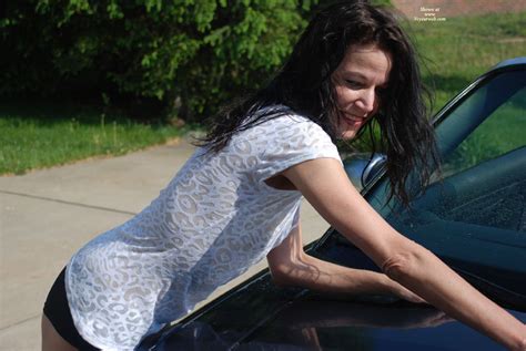 Topless Friend We Car Wash May 2012 Voyeur Web