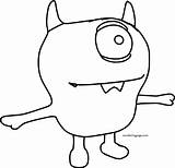Monster Coloring Pages Wecoloringpage sketch template
