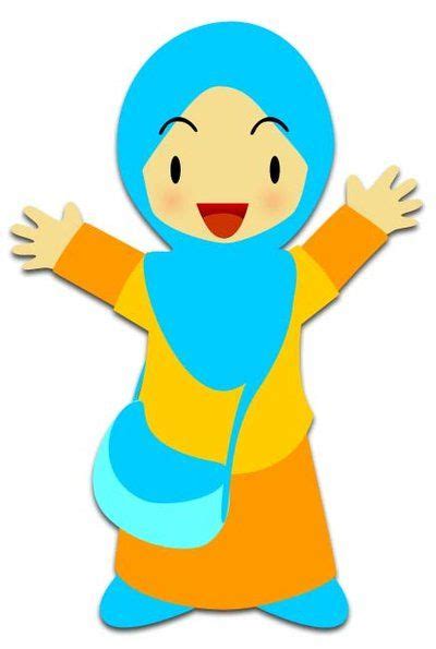 gambar animasi kartun islami lucu gambar dp bbm islami