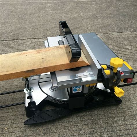 Pro Mitre Saw Table Saw Combo Electric Bench Drop Saw Extension 210mm 2