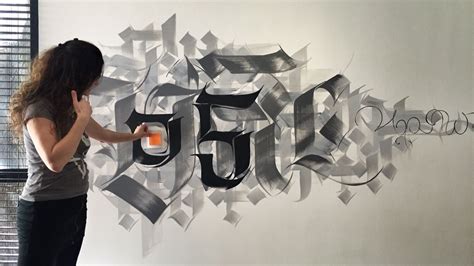 calligraphy  loredana zega walls art projects home decor home