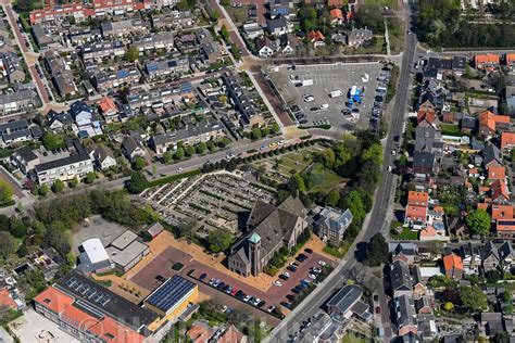 hollandluchtfoto noordwijkerhout luchtfoto st jozefkerk