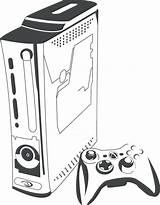 Controller Synthesis Xbox360 Getdrawings sketch template