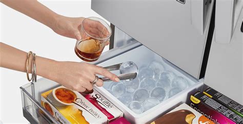 lg latest luxury refrigerator  craft ice balls