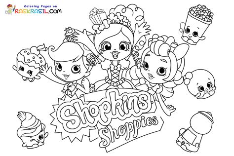 cupcake queen shopkins coloring pages
