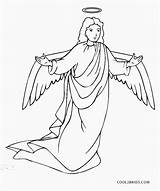 Angel Coloring Pages Printable Kids sketch template