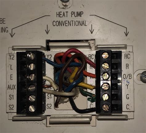 heat pump wiring     set  trane tux  stage gas furnace  trane