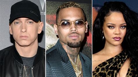 Eminem Sides With Chris Brown Over Rihanna Assault In
